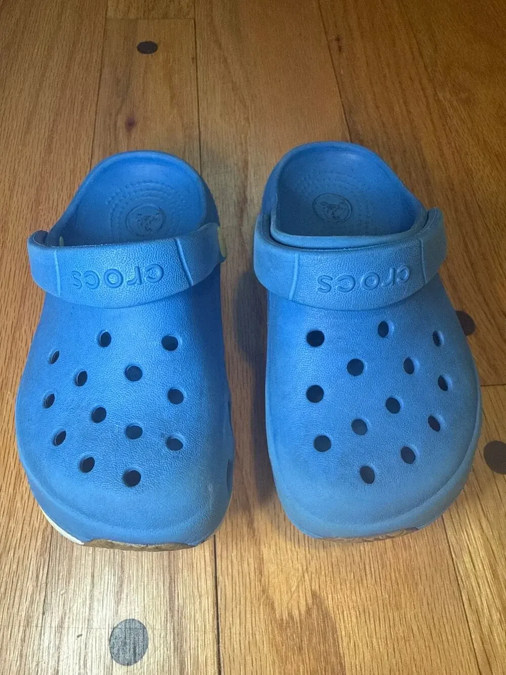 Crocs Classic Clogs Toddler C8/C9 Blue Slip On Shoes Kids Water Play